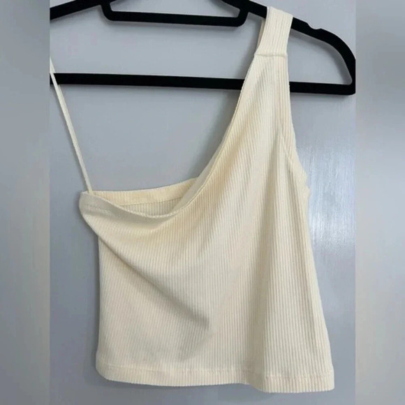 Urban outfitters one shoulder ribbed top size small - Picture 3 of 12